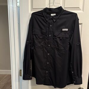 Columbia Black Outdoor Shirt